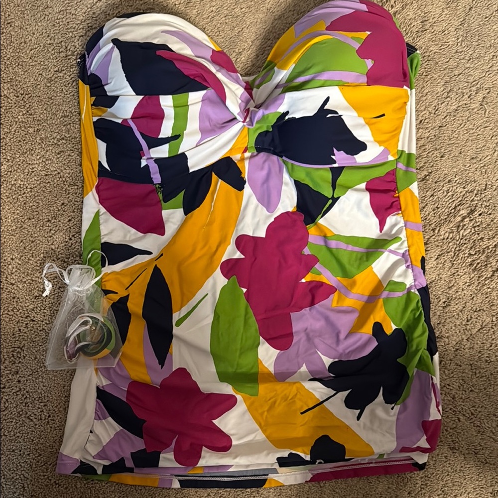 Anne Cole tankini swim top